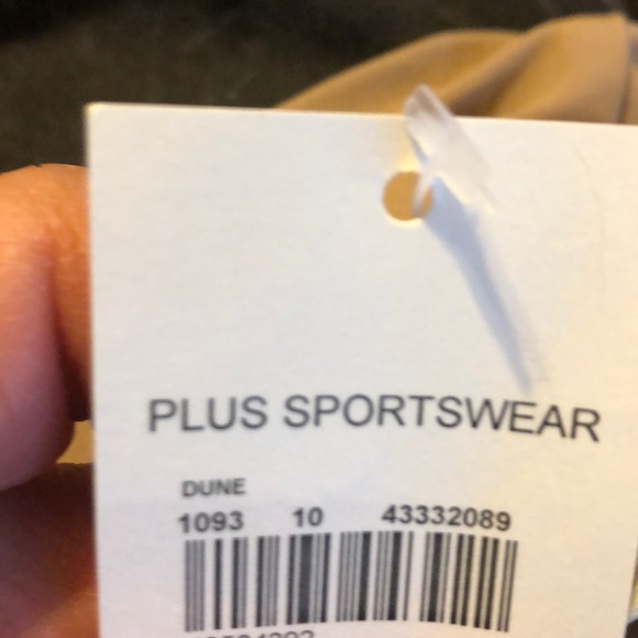 NWT EST. Plus Sportswear Dune Color Pants - Picture 10 of 11